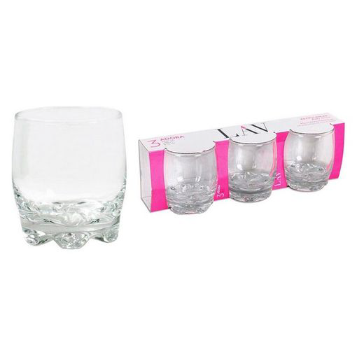 Lav Conj 3 Copos Agua Adora 290cc