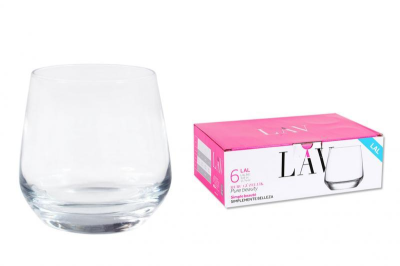 Lav Conj 6 Copos Whisky Lal 345cc