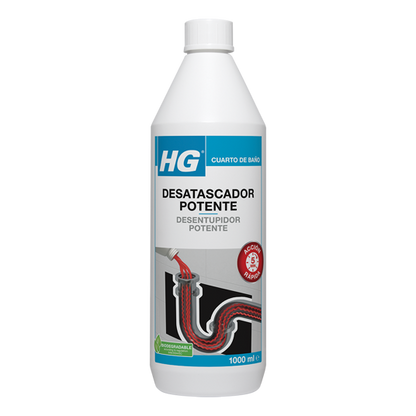 Líquido limpiador de desagües HG 1 litro