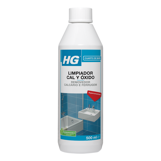 HG Elimina Calcário e Ferrugem