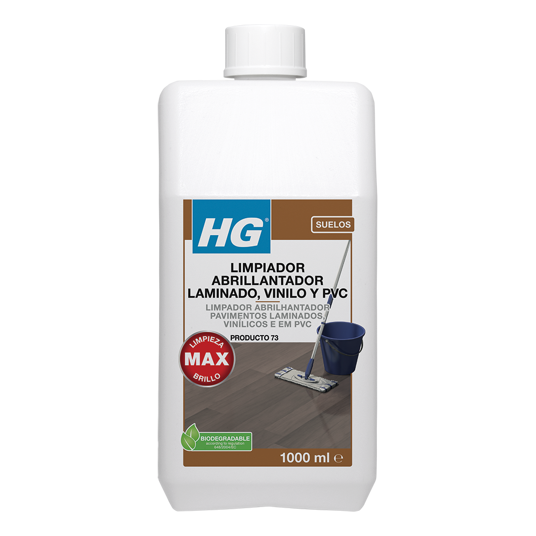 HG Limpador Abrilhantador Uso Diário Laminado, Vinílico e PVC