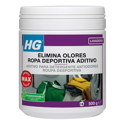 HG Aditivo para Detergente Anti-odores Roupa Desportiva