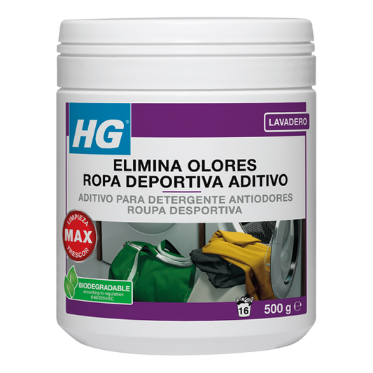 HG Aditivo para Detergente Anti-odores Roupa Desportiva