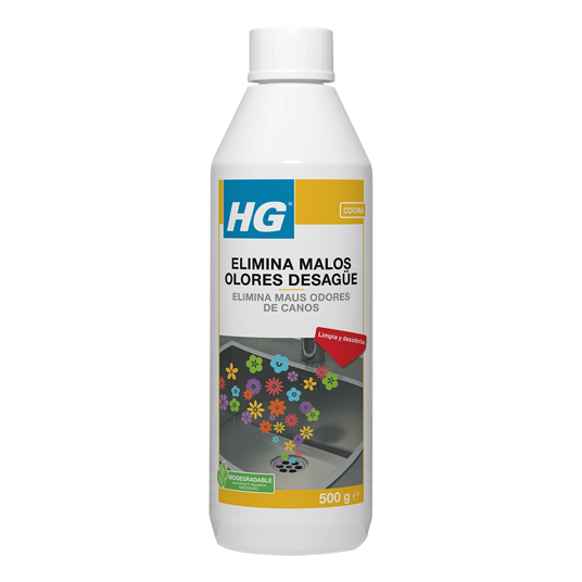 HG Eliminador de Odores de Canos