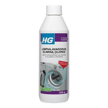 HG Limpa Máquinas da Roupa e Elimina Odores