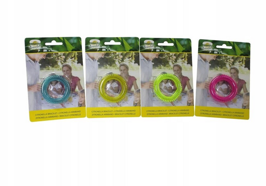 Pulseira Espiral Citronela Anti-Mosquito