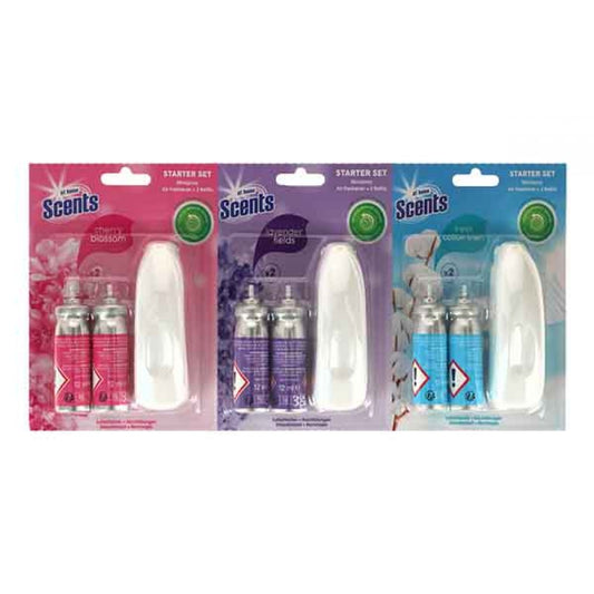 At Home Scent Ambientador Maq+2 Recargas Lavender Fields