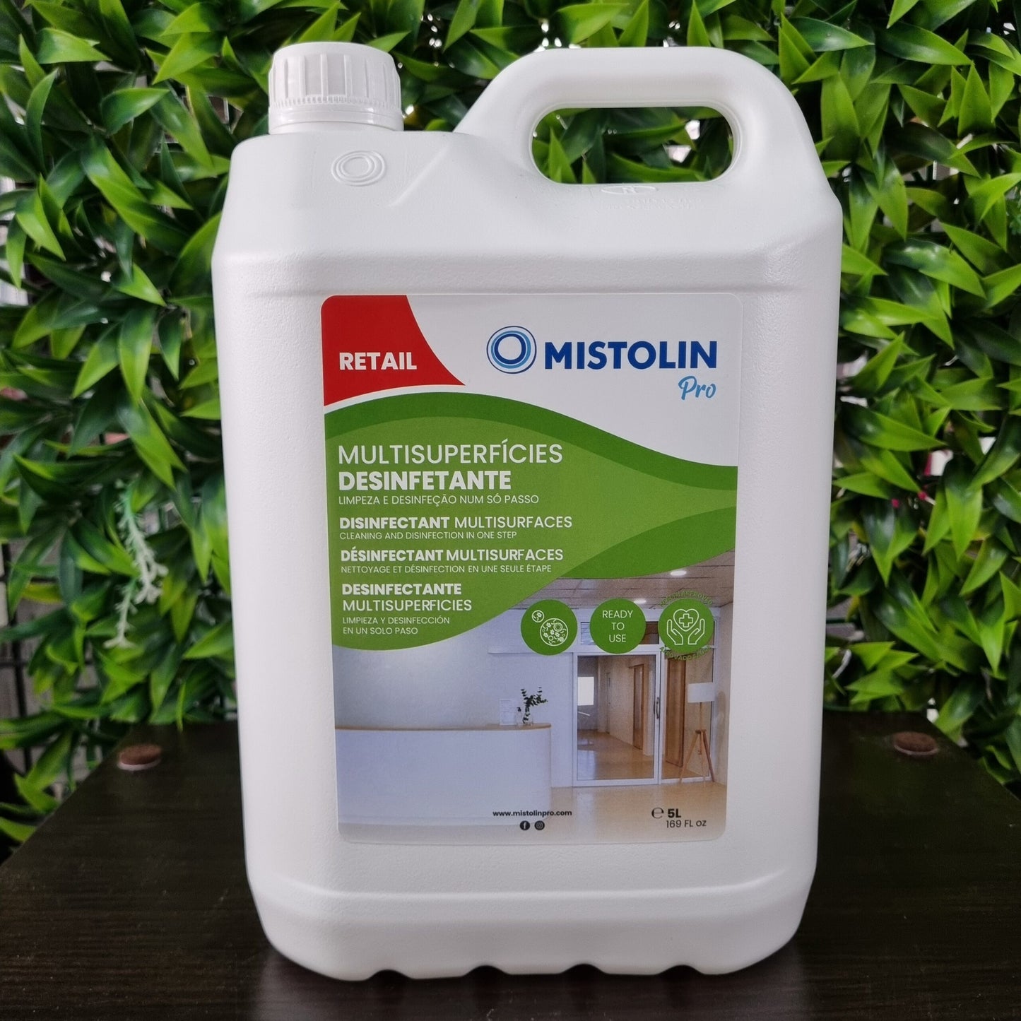 Mistolin Pro Multisuperficies Desinfectante 5L