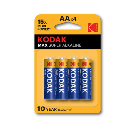 Kodak Pilhas Alcalinas Aa (4 Unidades)