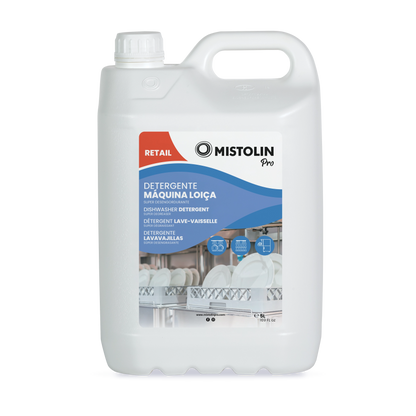 Mistolin Pro Detergente Máquina Lavar Loiça 5L