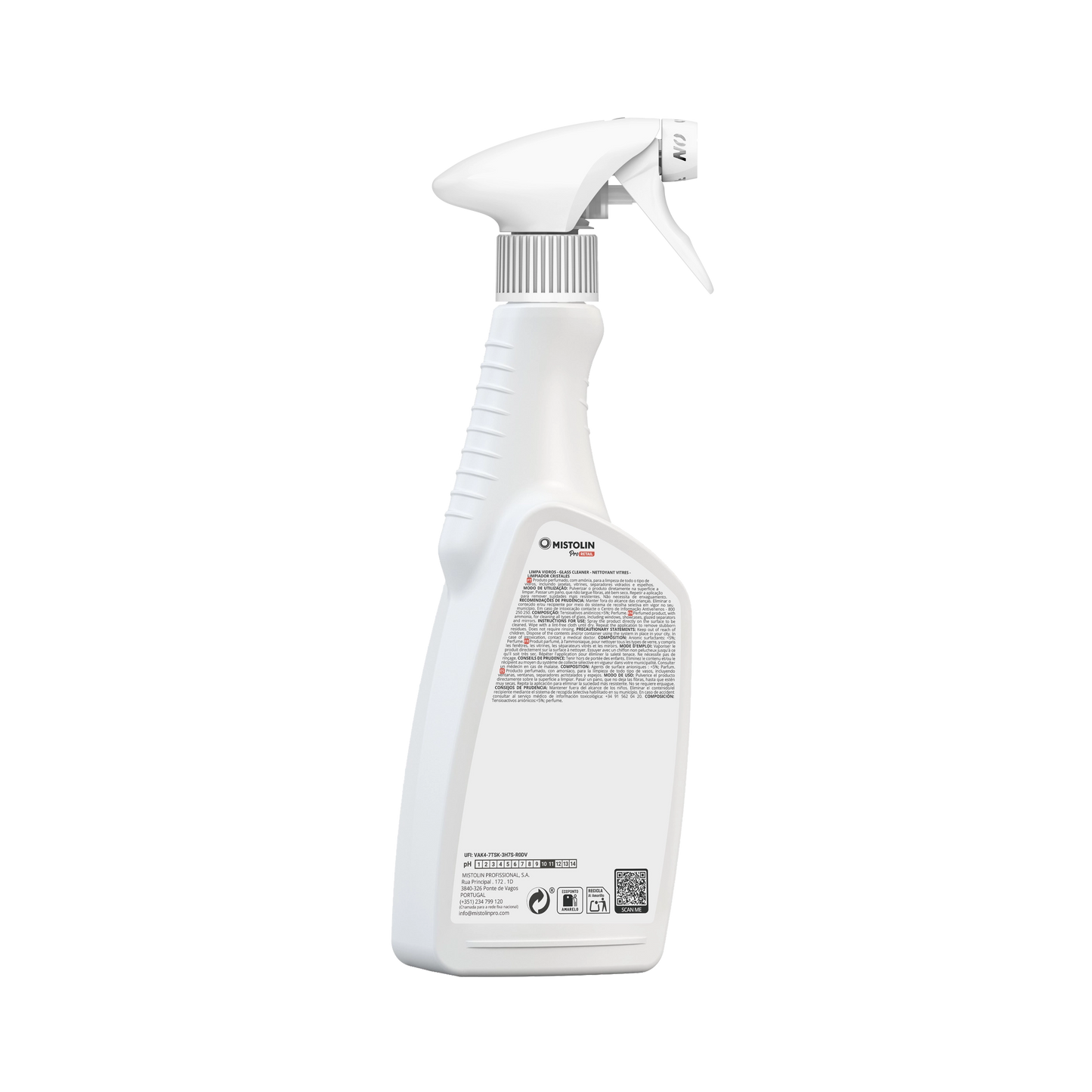 Mistolin Pro Limpa Vidros 750ml