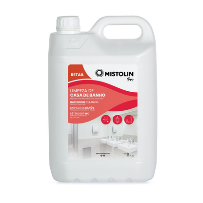 Mistolin Pro Limpeza de Casa de Banho 5L