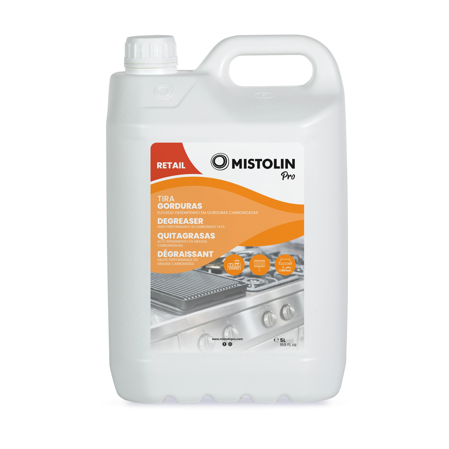 Mistolin Pro Tira Gorduras 5L