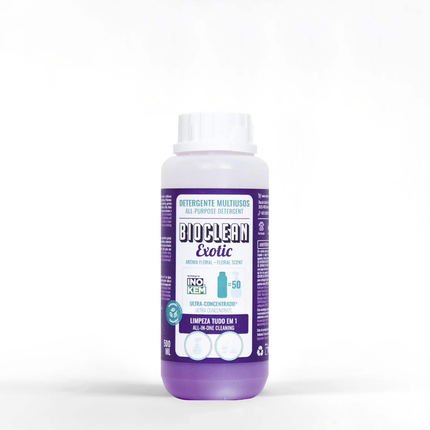 Bioclean Exotic - Detergente neutro multiusos 500ml