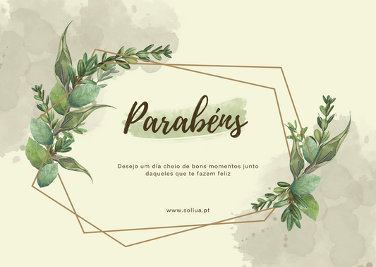 Cartão Parabéns