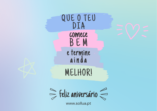 Cartão Feliz Aniversário