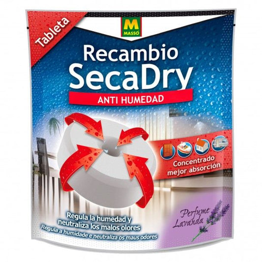 Secadry Recarga desumidificador Saqueta 450g