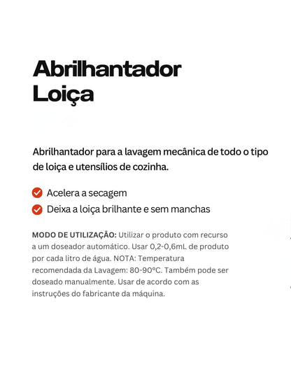 Mistolin Pro Abrilhantador Máquina da Loiça 5L