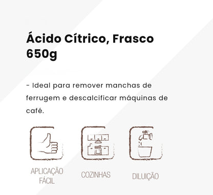 Lartwist Ácido Cítrico bioão 650gr