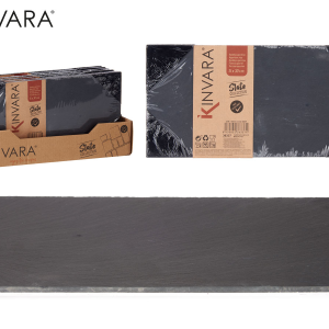 Kinvara Tabua Ardosia P/Aperitivos 15x30cm