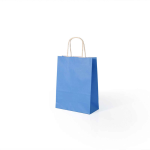 Saco Papel Kraft Azul Claro