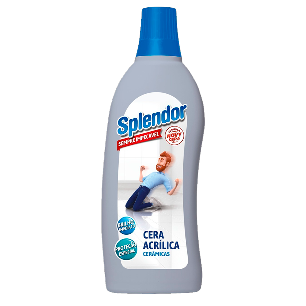 Splendor Cera Acrilica Chao Pavimentos Ceramicos 500ml