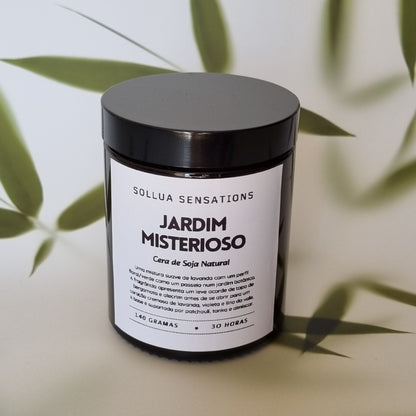 Jardim Misterioso - vela artesanal
