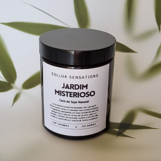 Jardim Misterioso - vela artesanal