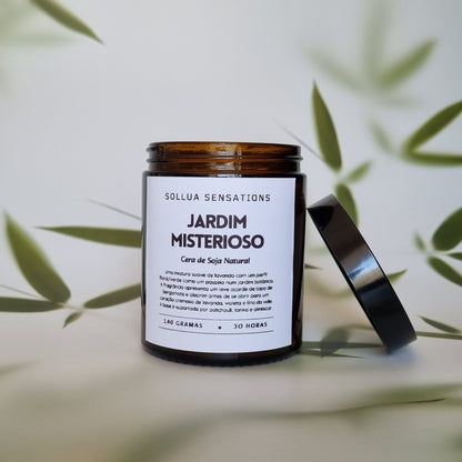 Jardim Misterioso - vela artesanal