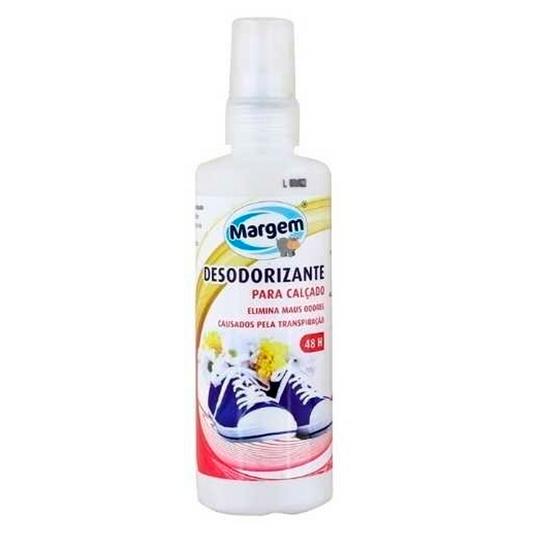 Margem Spray P/Sapatilhas Elimina Odores 48h 120ml