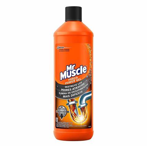 Mr Muscle Desentupidor Canos Gel Max 1L