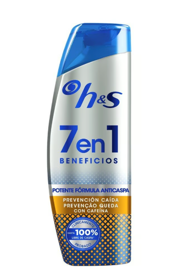H&S Champô Anticaspa 7Em1 Antiqueda 300Ml