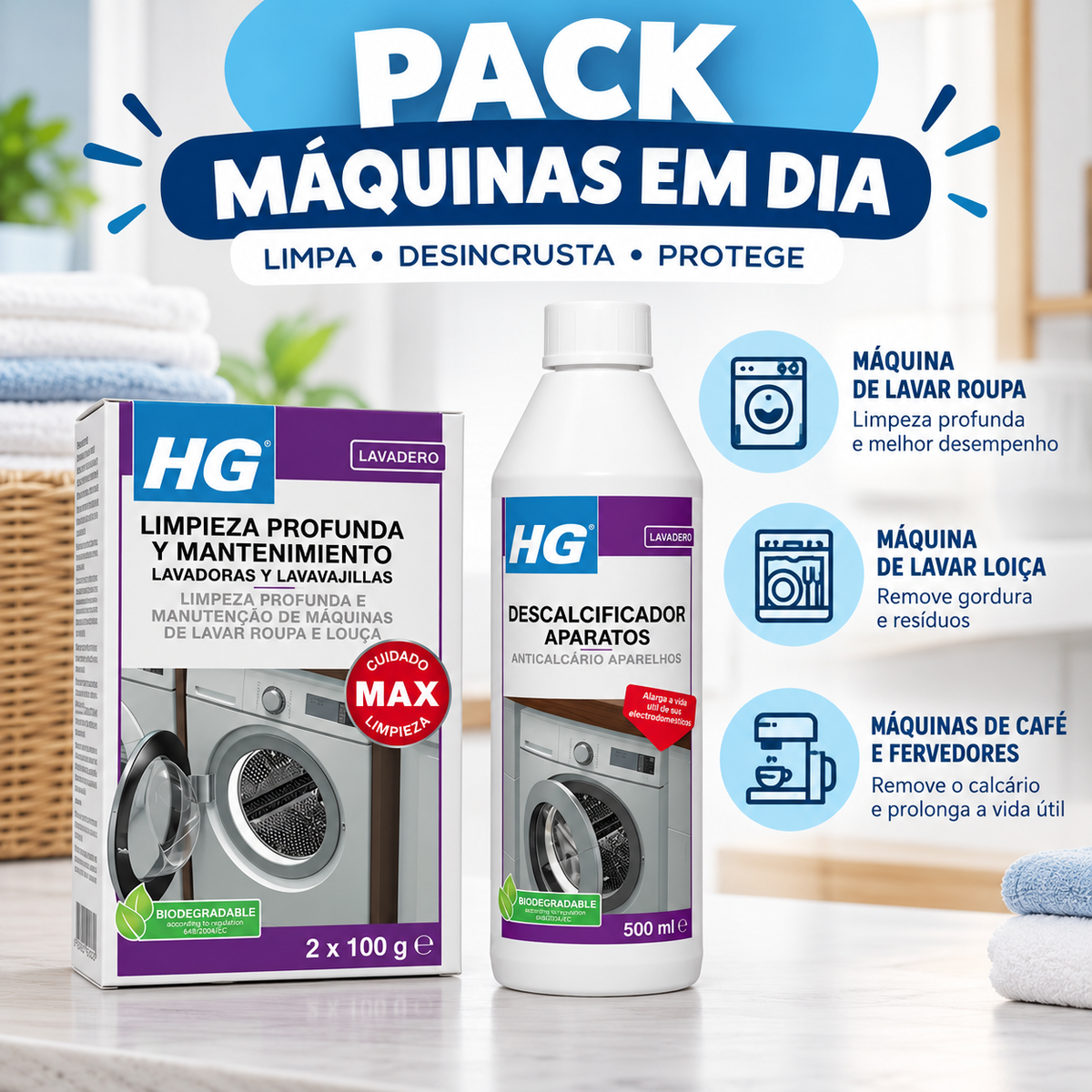MÁQUINAS EM DIA