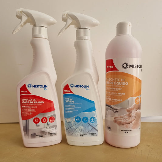 Pack Casa de Banho Mistolin Pro (750ml)