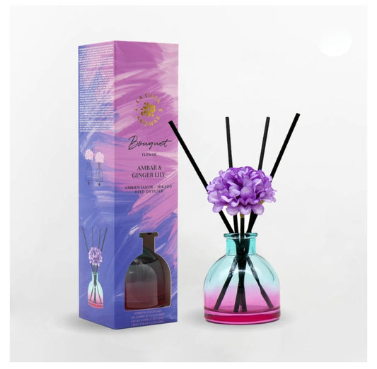 La  Casa de Los Aromas Mikado Bouquet Flower Ambar Ginger Lily 40ml