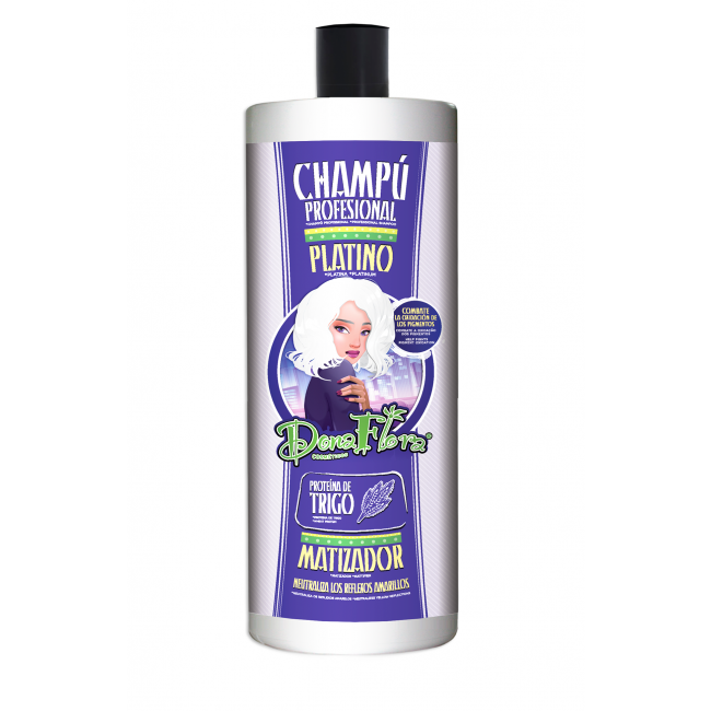 Donaflora Champô Profissional Platino 1000ml