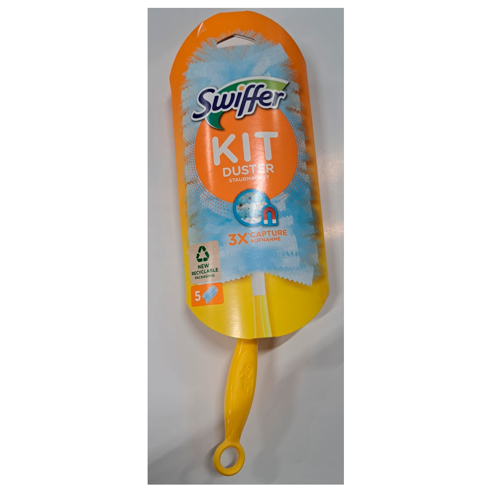 Swiffer Espanador Duster Cabo+5 Recargas Jack Junior